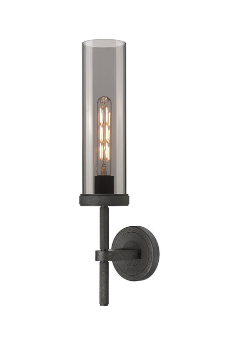Innovations 471-1W-WZ-G471-12SM LED Wall Sconce, Weathered Zinc
