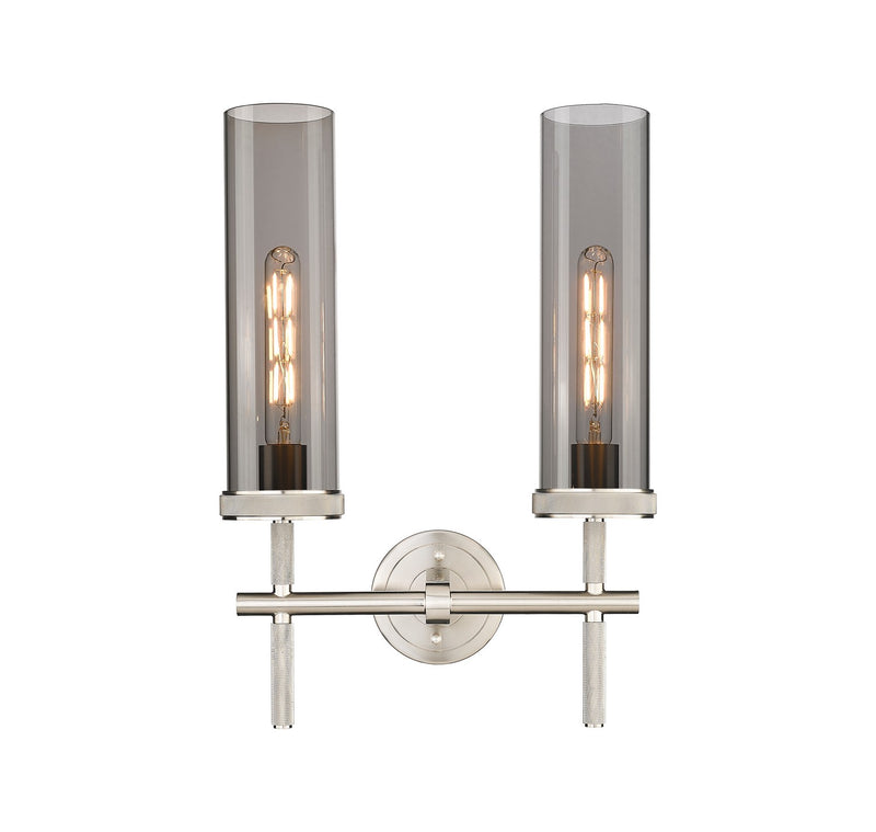 Innovations 471-2W-SN-G471-12SM LED Bath Vanity, Satin Nickel