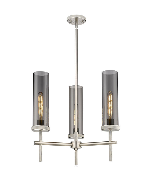 Innovations 471-3CR-SN-G471-12SM LED Pendant, Satin Nickel