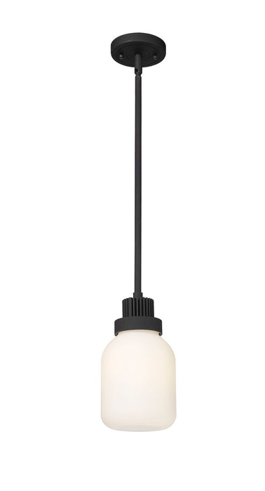 Innovations 472-1S-TBK-G472-6WH LED Pendant, Textured Black