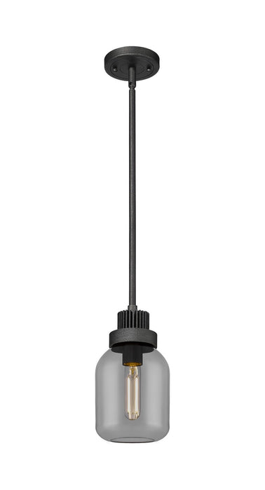 Innovations 472-1S-WZ-G472-6SM LED Pendant, Weathered Zinc