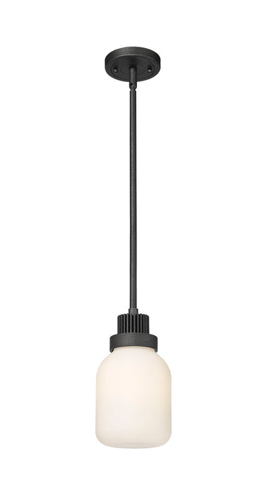 Innovations 472-1S-WZ-G472-6WH LED Pendant, Weathered Zinc