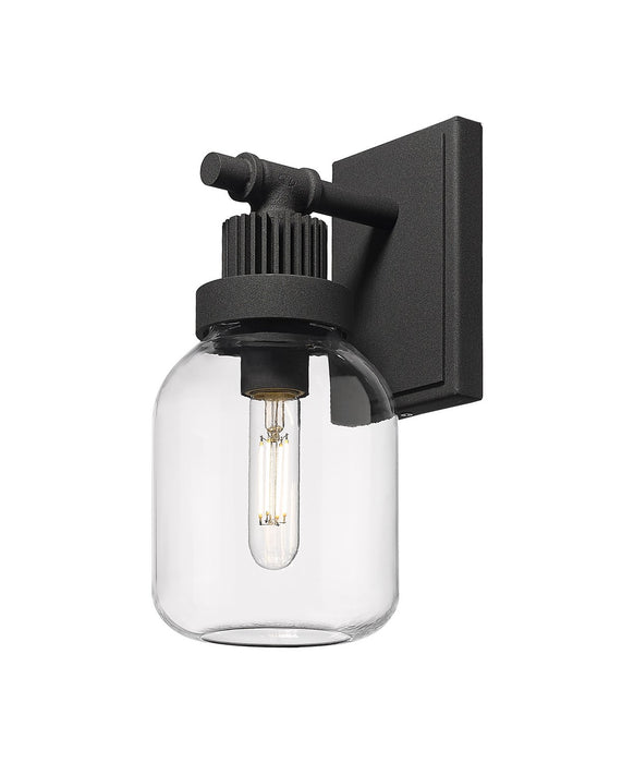 Innovations 472-1W-TBK-G472-6CL LED Wall Sconce, Textured Black