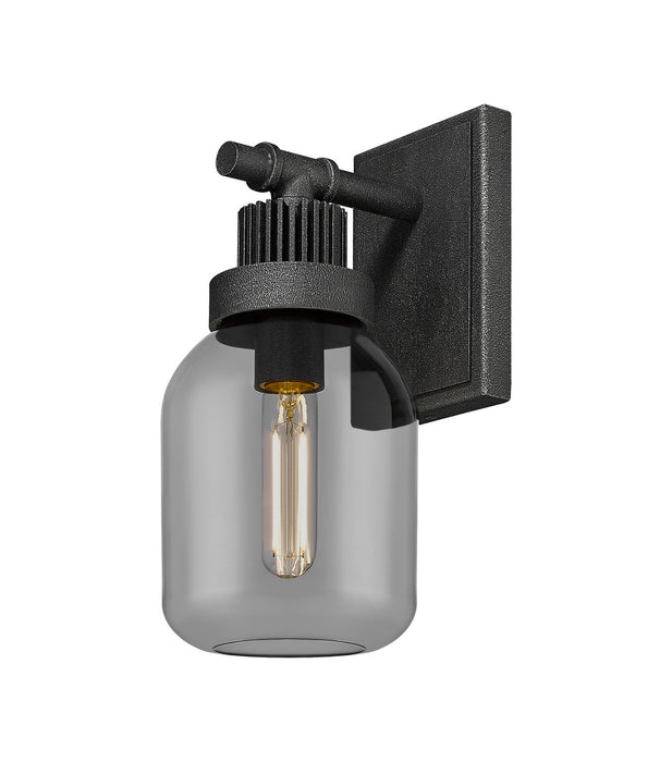 Innovations 472-1W-WZ-G472-6SM LED Wall Sconce, Weathered Zinc