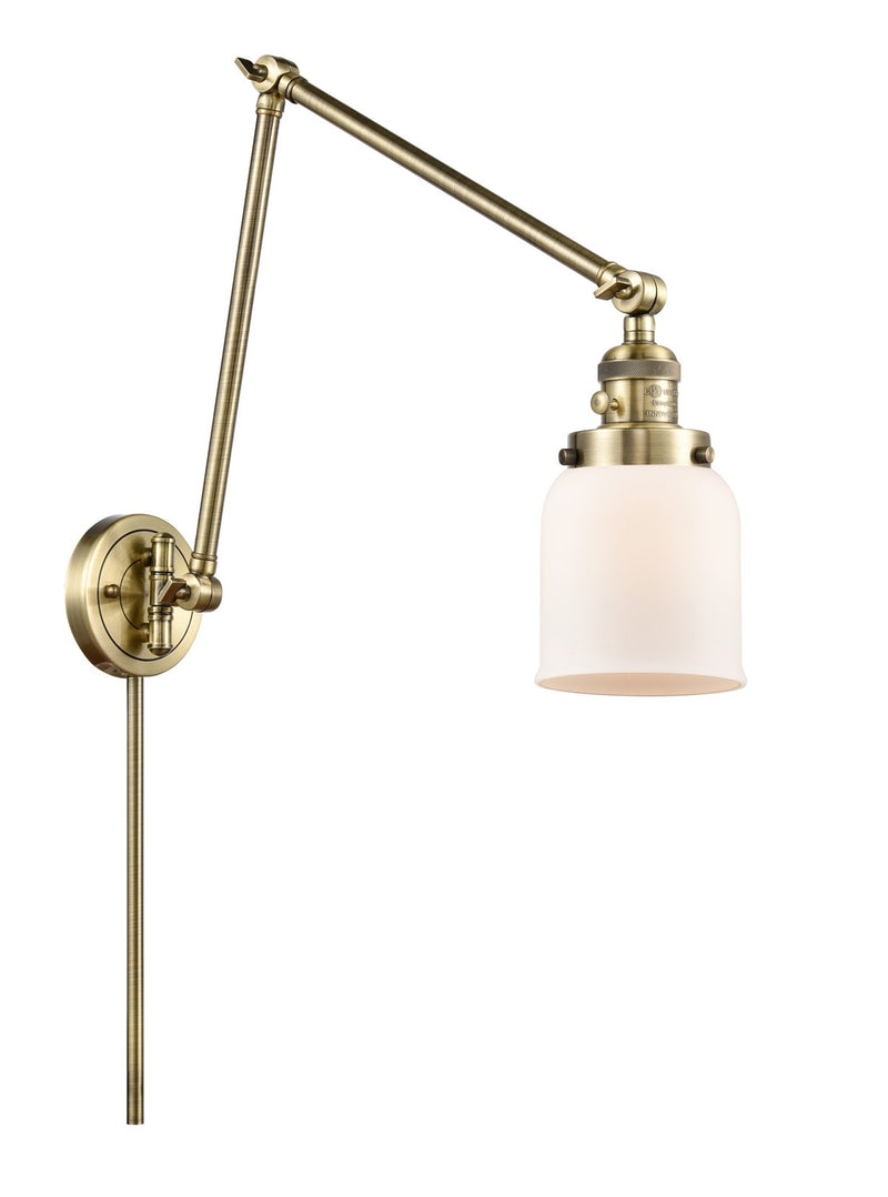 Innovations 238-AB-G51-LED LED Swing Arm Lamp, Antique Brass