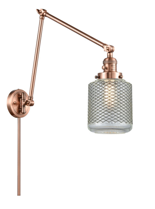 Innovations 238-AC-G262-LED LED Swing Arm Lamp, Antique Copper