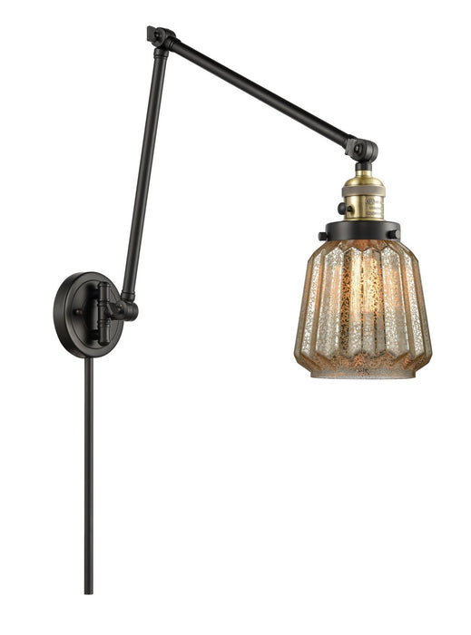 Innovations 238-BAB-G146-LED LED Swing Arm Lamp, Black Antique Brass