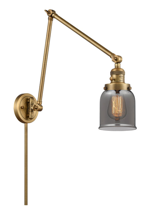 Innovations 238-BB-G53-LED LED Swing Arm Lamp, Brushed Brass