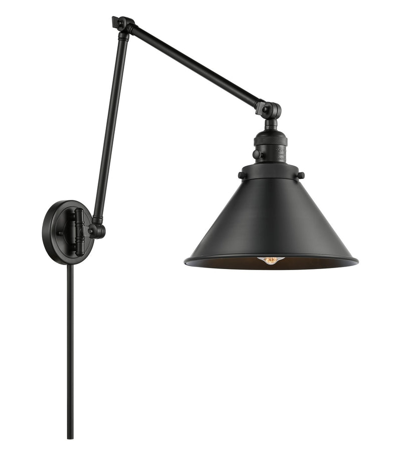 Innovations 238-BK-M10-BK-LED LED Swing Arm Lamp, Matte Black
