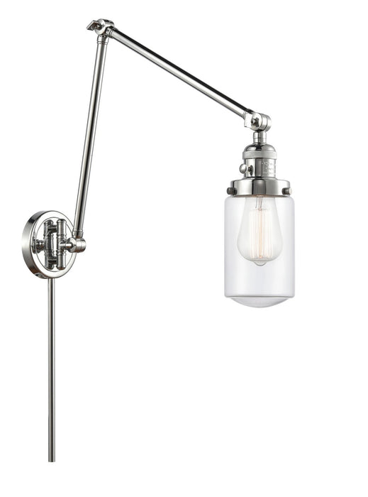 Innovations 238-PC-G312-LED LED Swing Arm Lamp, Polished Chrome
