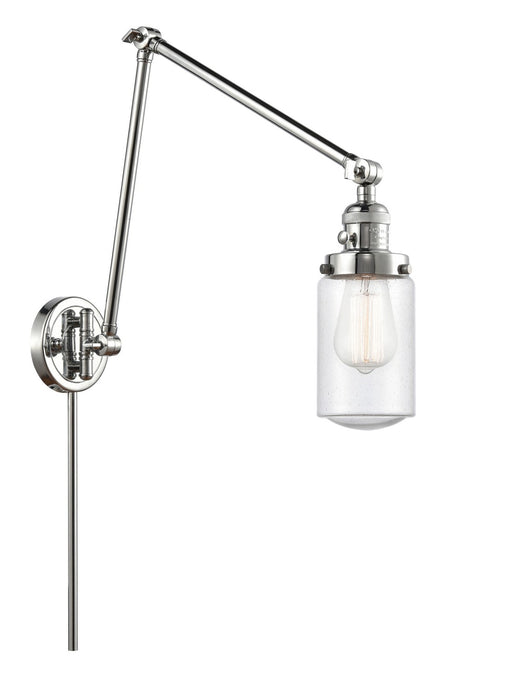 Innovations 238-PC-G314-LED LED Swing Arm Lamp, Polished Chrome