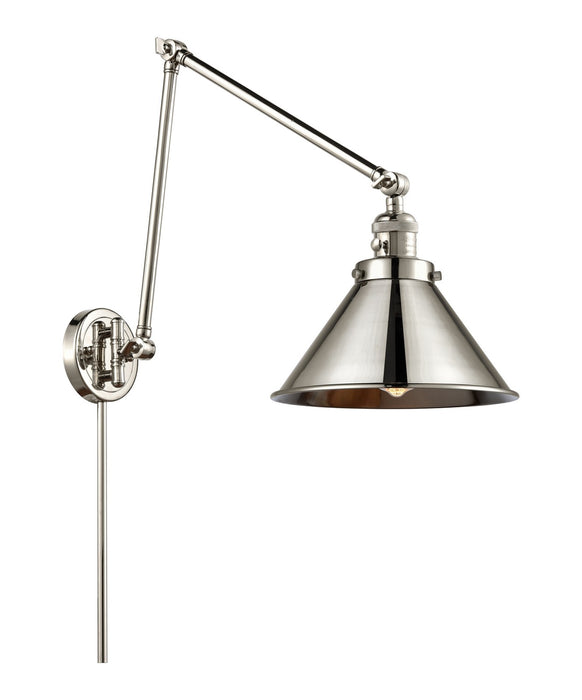Innovations 238-PN-M10-PN-LED LED Swing Arm Lamp, Polished Nickel