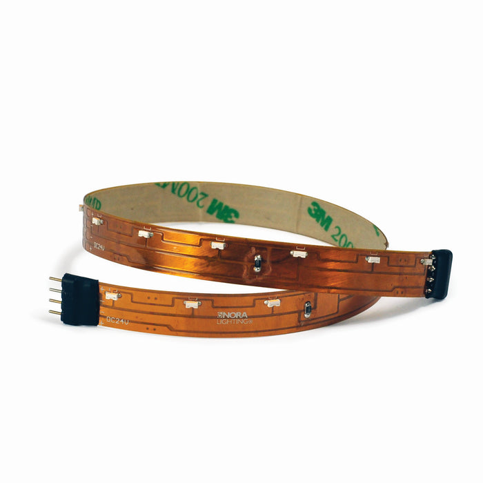 Nora Lighting NUTP9-LED27/12 LED Tape Light, Amber