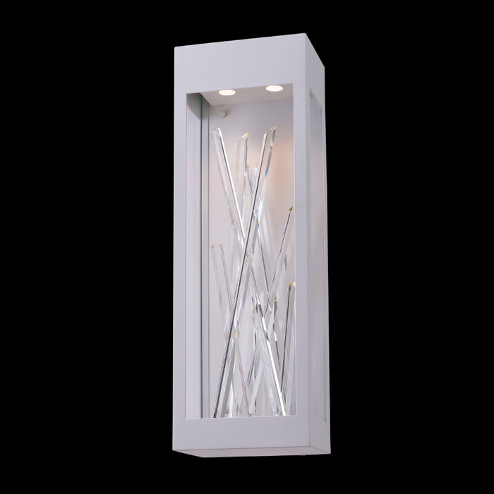 Allegri 090021-064-FR001 LED Outdoor Wall Sconce, Matte White