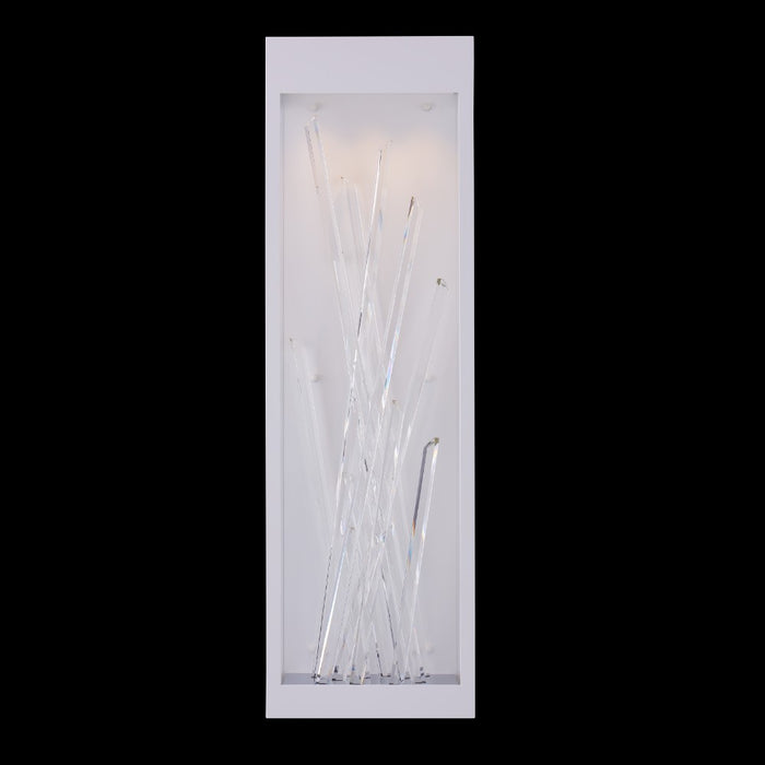 Allegri 090022-064-FR001 LED Outdoor Wall Sconce, Matte White
