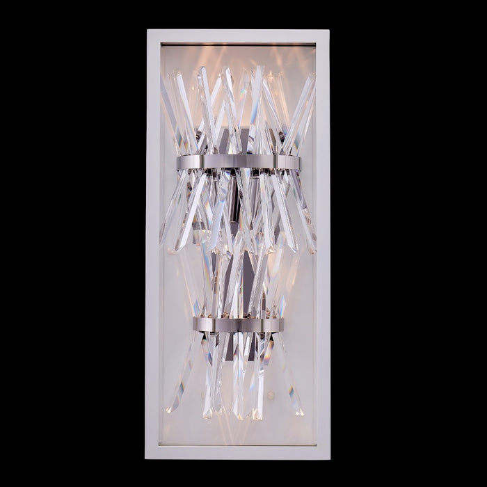 Allegri 090221-064-FR001 LED Outdoor Wall Sconce, Matte White