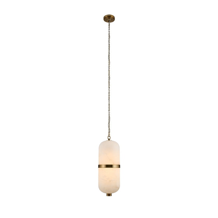 Kalco 519455WB LED Pendant, Winter Brass