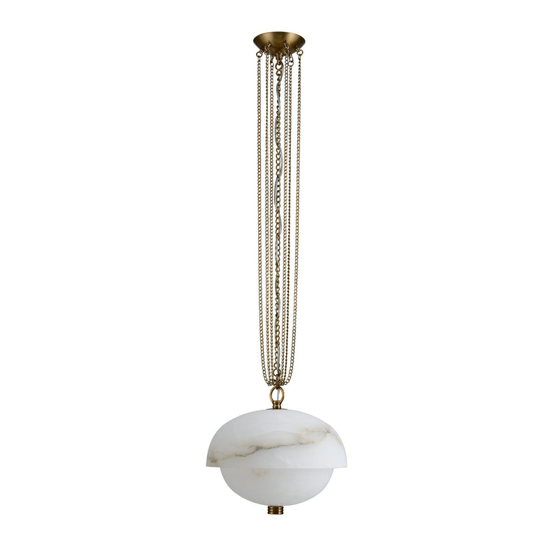 Kalco 519456WB LED Pendant, Winter Brass