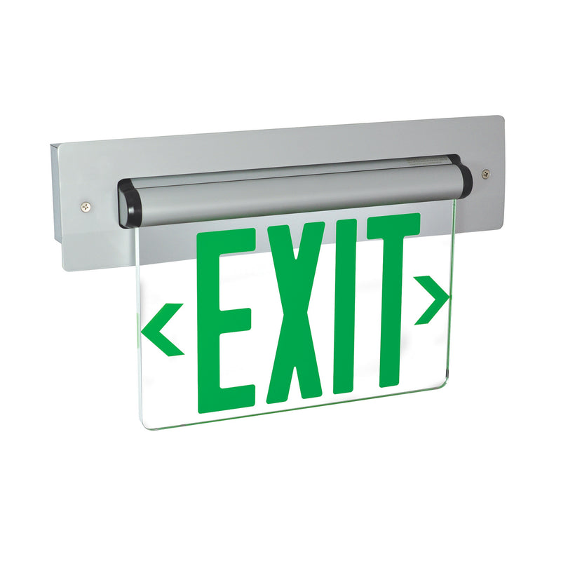 Nora Lighting NX-813-LEDGCW LED Edge-Lit Exit Sign