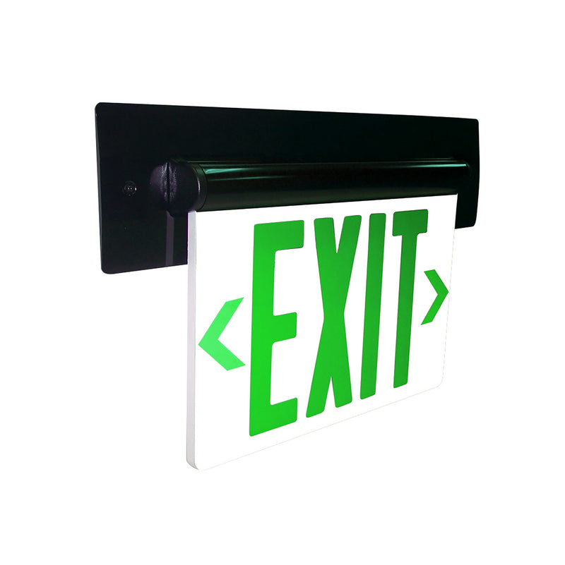Nora Lighting NX-815-LEDG2MB LED Edge-Lit Exit Sign