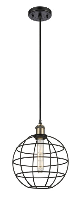 Innovations 516-1P-BAB-CE-10-BK LED Pendant, Black Antique Brass