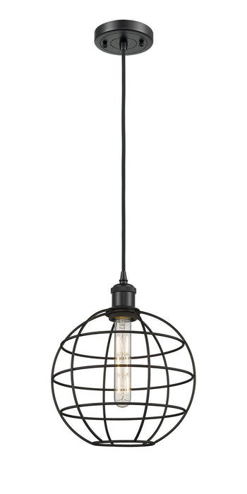 Innovations 516-1P-BK-CE-10-BK LED Pendant, Matte Black