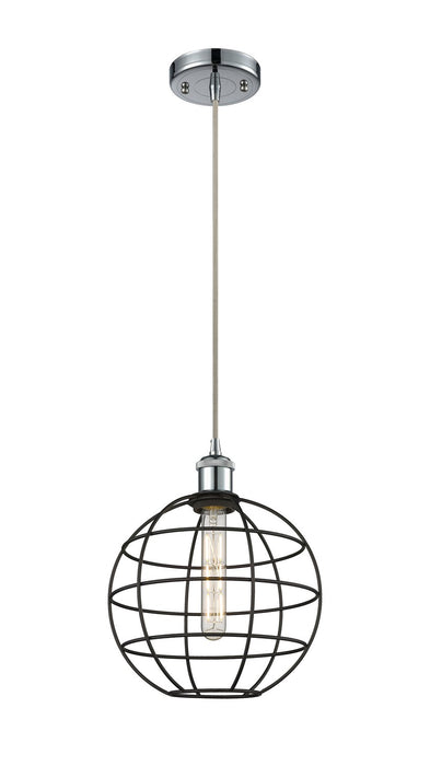 Innovations 516-1P-PC-CE-10-BK LED Pendant, Polished Chrome