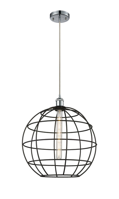 Innovations 516-1P-PC-CE-16-BK LED Pendant, Polished Chrome