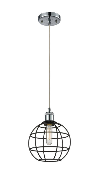 Innovations 516-1P-PC-CE-8-BK LED Pendant, Polished Chrome