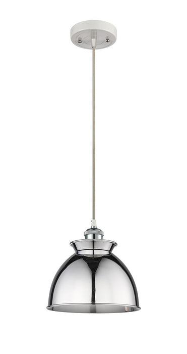Innovations 516-1P-WPC-M14-PC One Light Pendant, White Polished Chrome