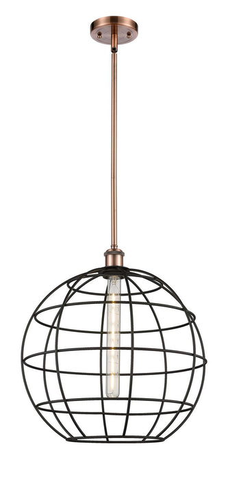 Innovations 516-1S-AC-CE-16-BK LED Pendant, Antique Copper