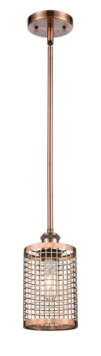 Innovations 516-1S-AC-M18-AC LED Pendant, Antique Copper