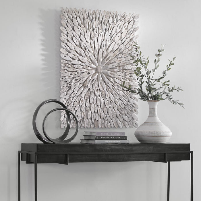 Uttermost 04342 Wall Decor, White Washed