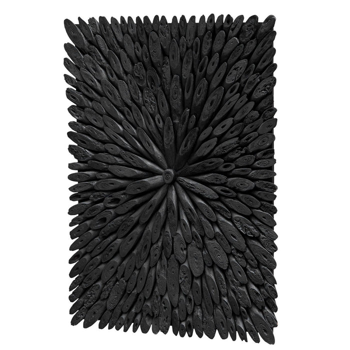 Uttermost 04343 Wall Decor, Rustic Black