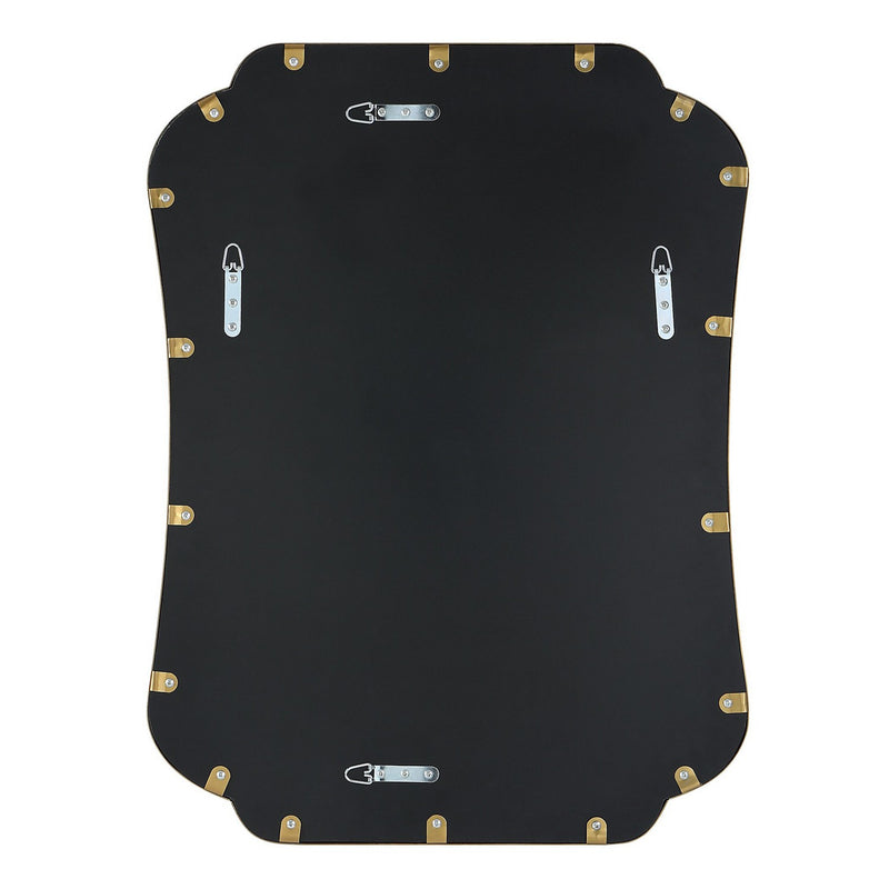 Uttermost 09904 Mirror, Brushed Brass