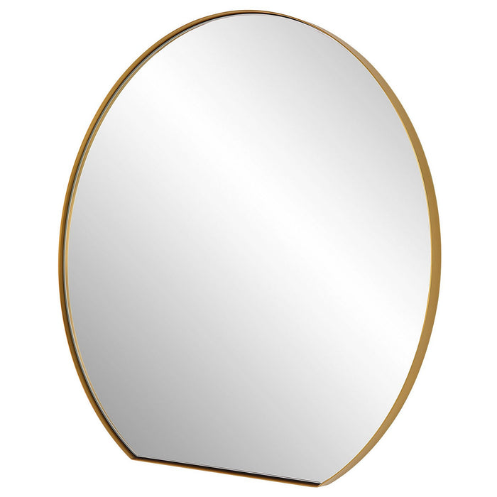 Uttermost 09922 Mirror, Brushed Brass