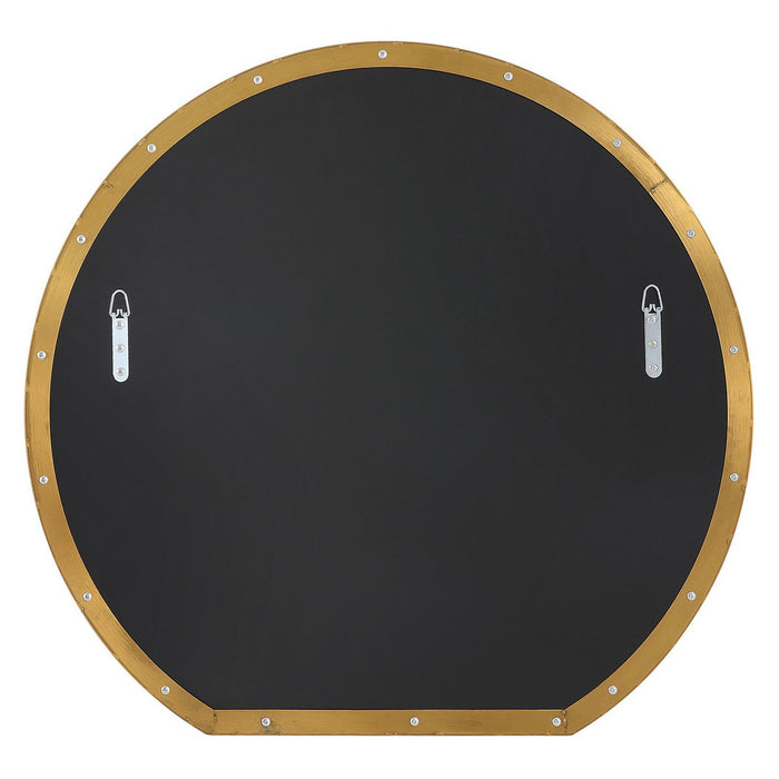 Uttermost 09922 Mirror, Brushed Brass