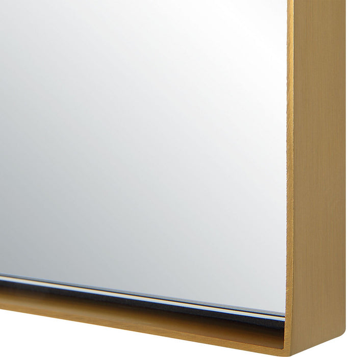 Uttermost 09923 Mirror, Brass Plated