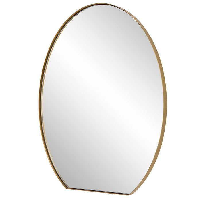 Uttermost 09924 Mirror, Brushed Brass