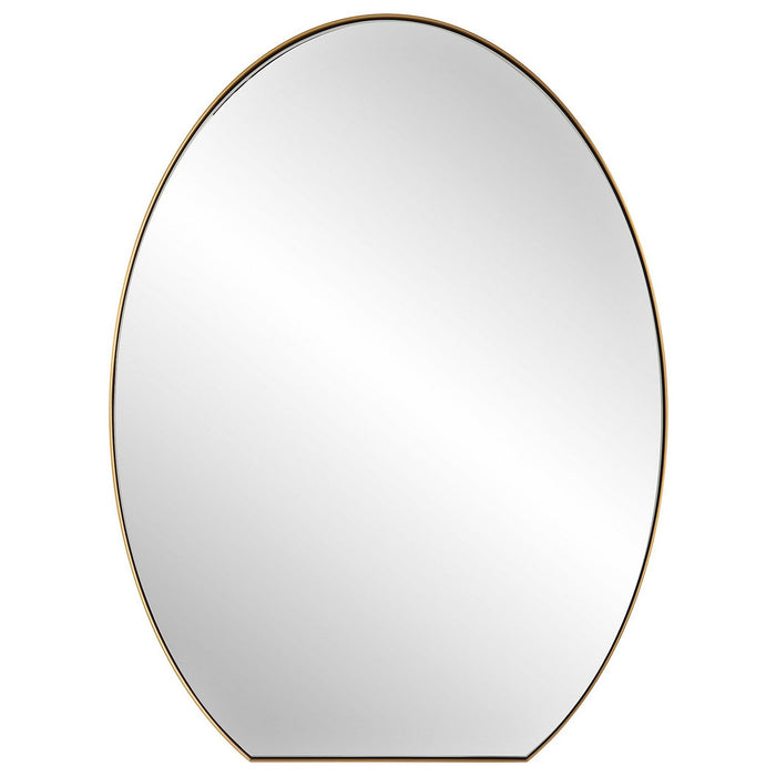Uttermost 09924 Mirror, Brushed Brass