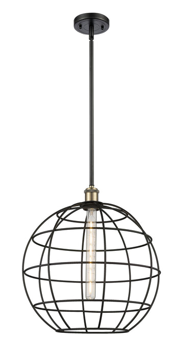 Innovations 516-1S-BAB-CE-16-BK LED Pendant, Black Antique Brass