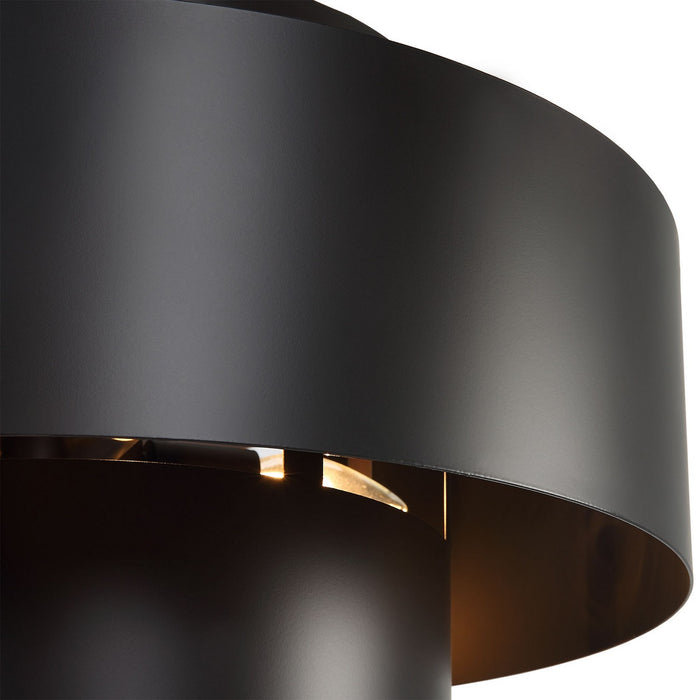 Uttermost 21585 Four Light Pendant, Dark Bronze