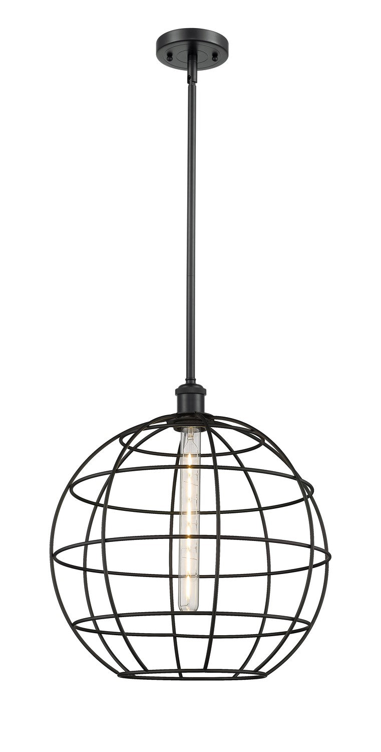 Innovations 516-1S-BK-CE-16-BK LED Pendant, Matte Black