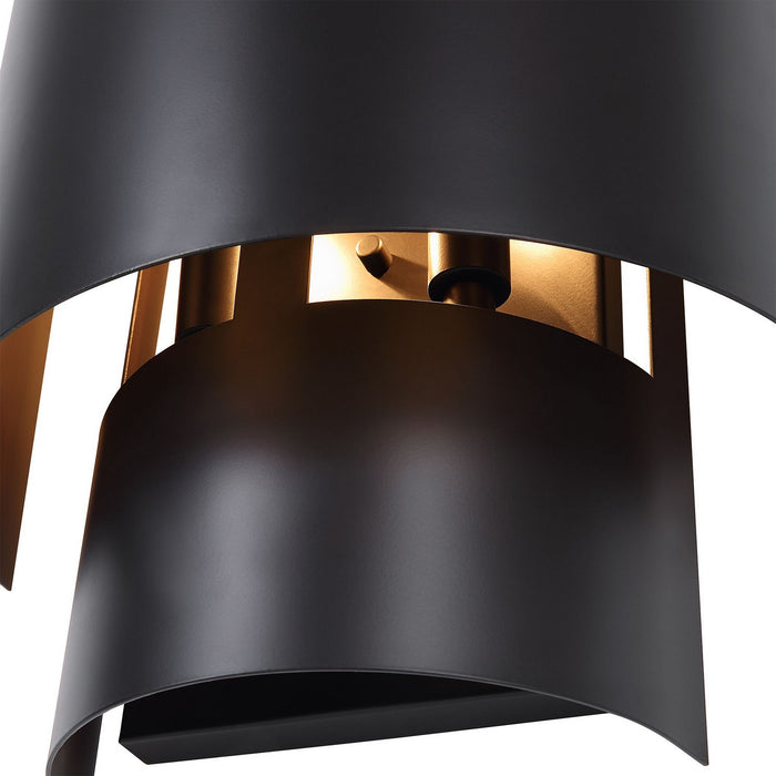 Uttermost 22570 Two Light Wall Sconce, Dark Bronze