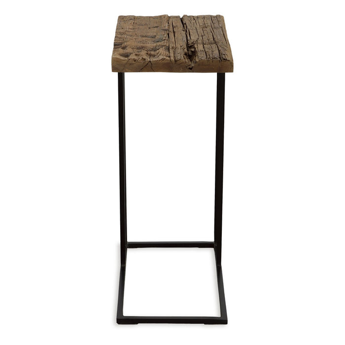 Uttermost 22906 Accent Table, Satin Black