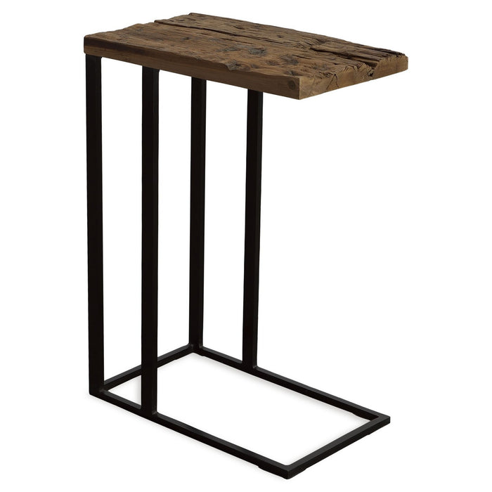 Uttermost 22906 Accent Table, Satin Black