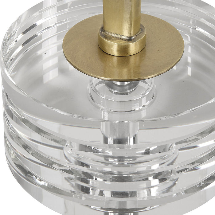 Uttermost 22908 Drink Table, Brushed Gold