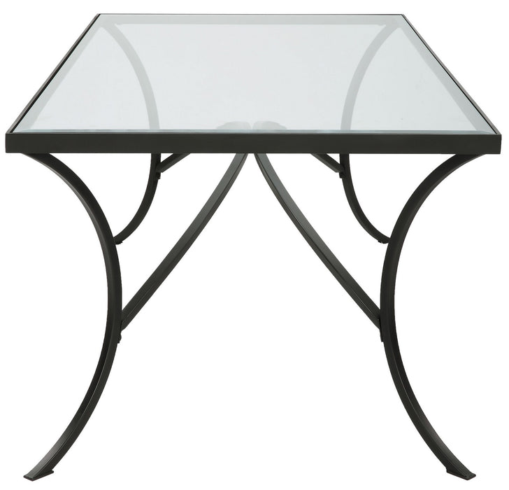 Uttermost 22909 Coffee Table, Satin Black