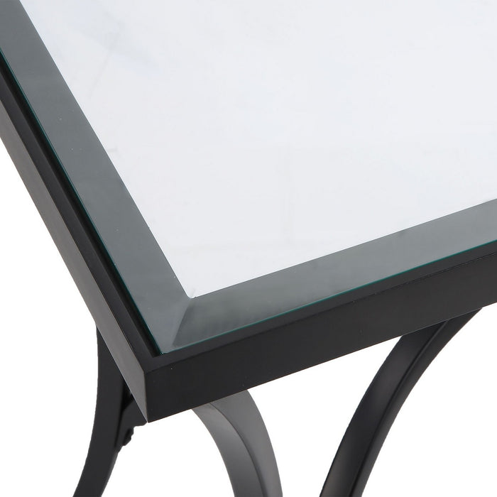 Uttermost 22911 End Table, Satin Black