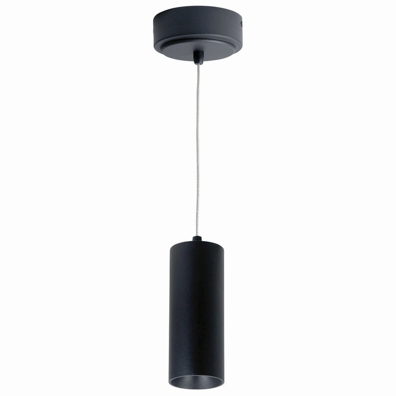 Nora Lighting NYLM-2C30XBBLE3A Cable Mount Mini Cylinder, Black